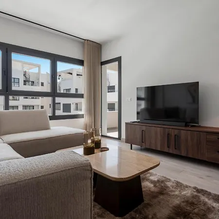 דירה Casa Rosa - Prime Location With Pool And Parking אסטפונה